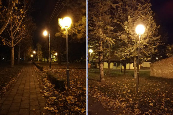 Nakon objave na sajtu K-013, Vojlovački park ponovo osvetljen (FOTO)