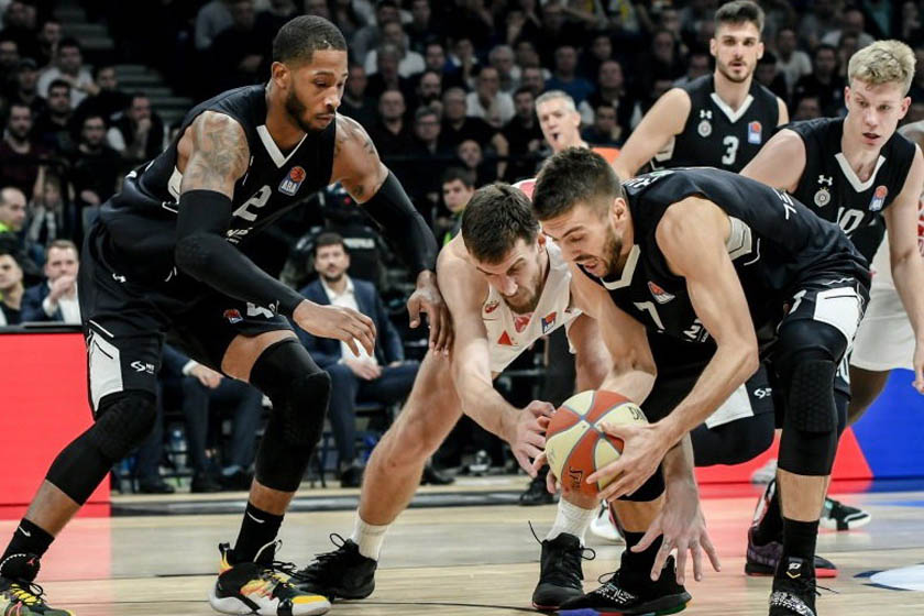 Večeras košarkaški derbi Crvena zvezda - Partizan