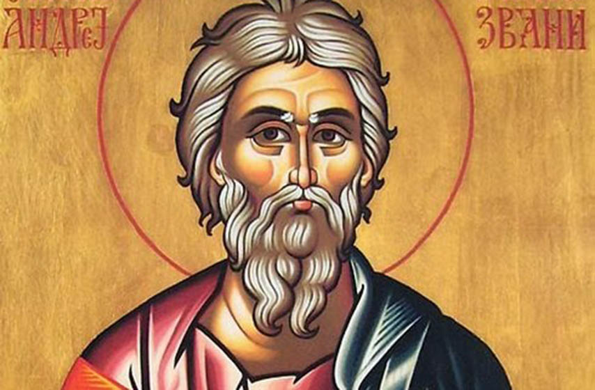 sveti andrej, prvi hristov apostol, slava