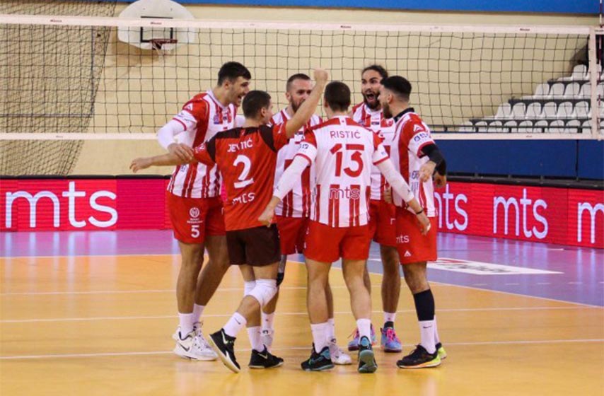 odbojka, ok crvena zvezda, kup srbije