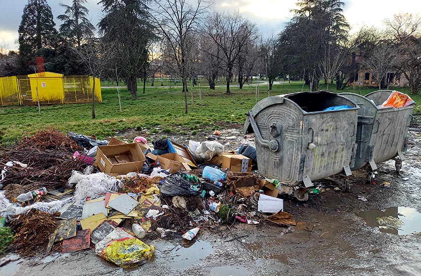 pancevo, predgradje, deponija