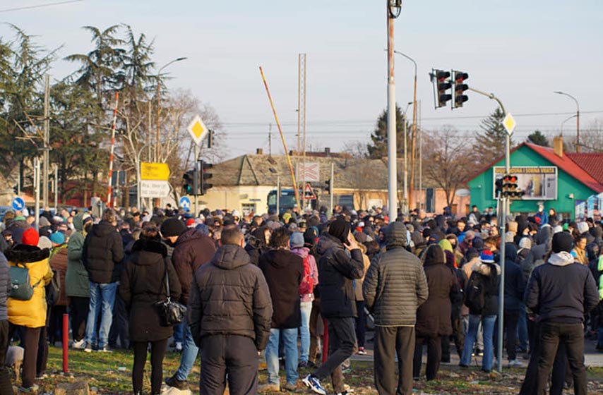 demonstracije, protesti, gradjanski protesti, blokade puteva, pancevo, rio tinto