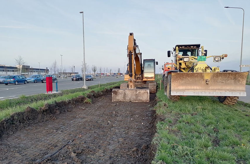 narodna stranka pancevo, severna industrijska zona, biciklisticka staza