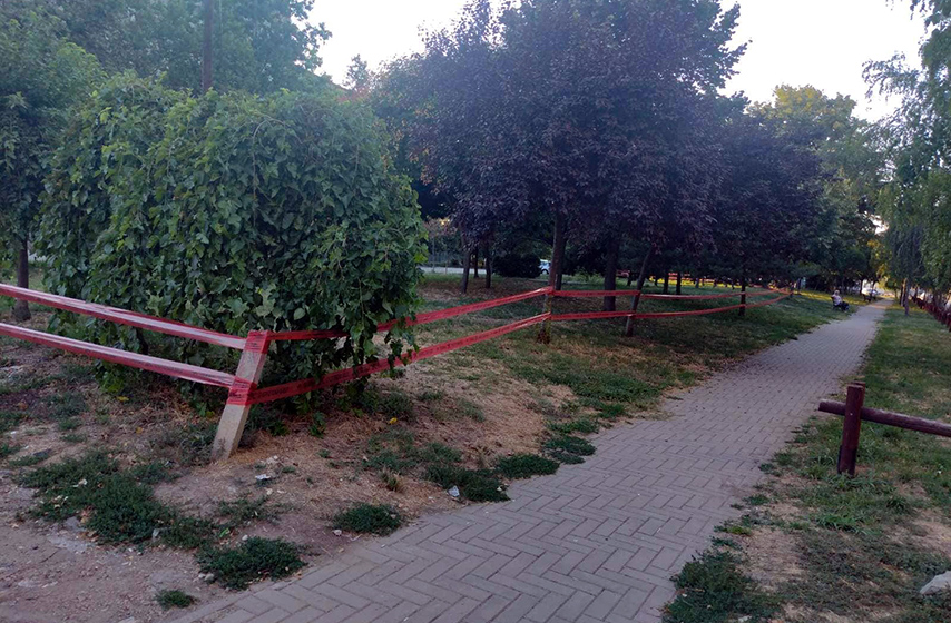 zeleznicki park pancevo, zajedno za pancevo