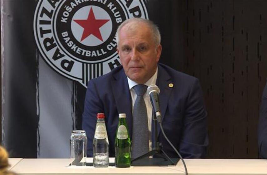 zeljko obradovic, kk partizan