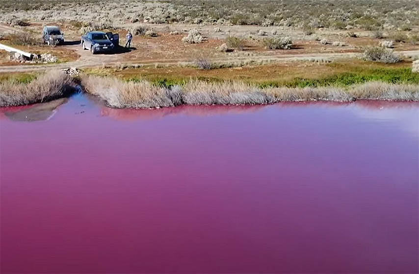 jeyero argentina, ruzicasto jezero, jezera u argentini