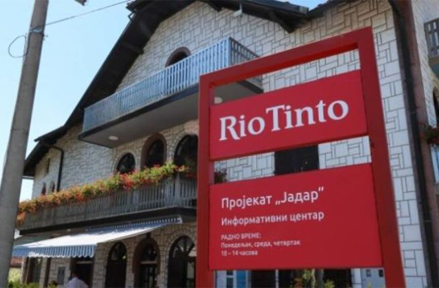 zajedno za srbiju, rio tinto