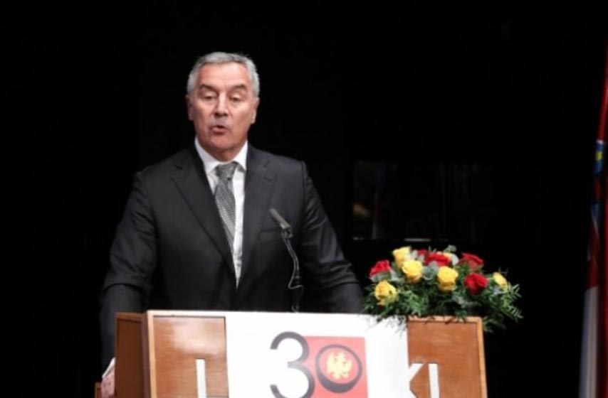 milo djukanovic,  predsednik crne gore
