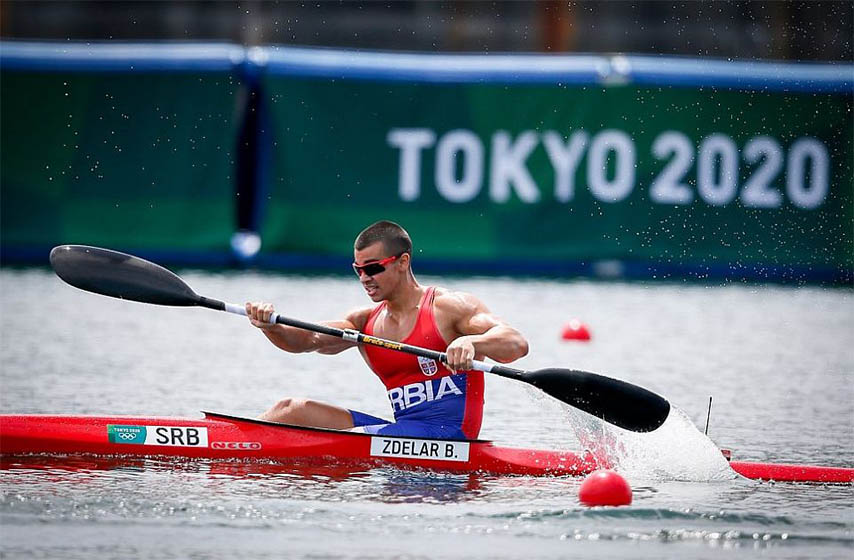 bojan zdelar, kajak, olimpijske igre tokio