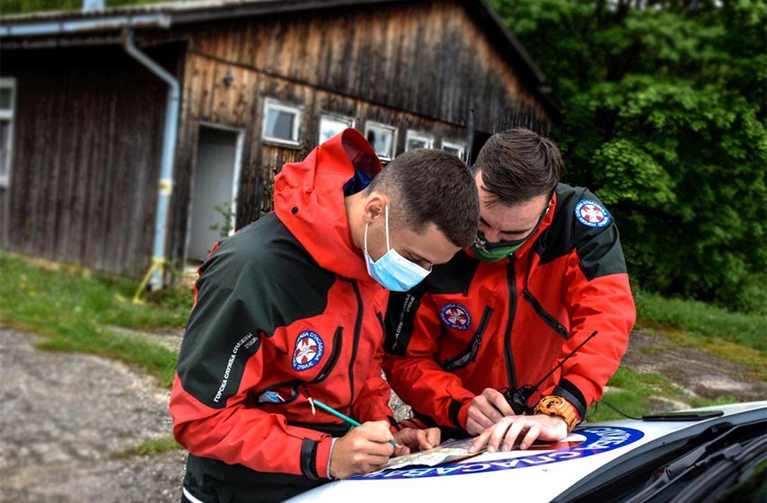 gorska sluzba spasavanja, pronadjen decak