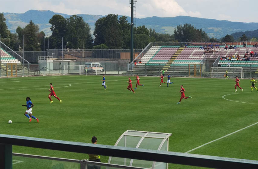 fudbal u20, kastel di sangro, srbija italija