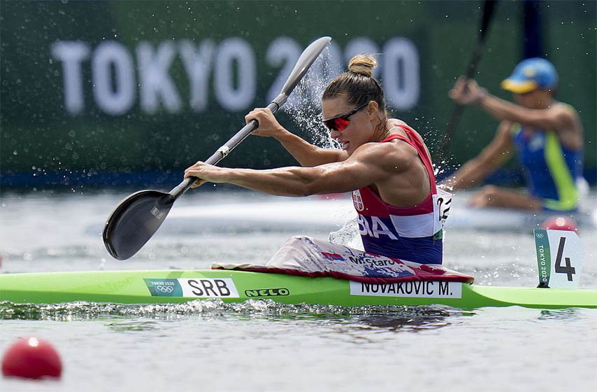 milica novakovic, kajak, olimpijske igre tokio