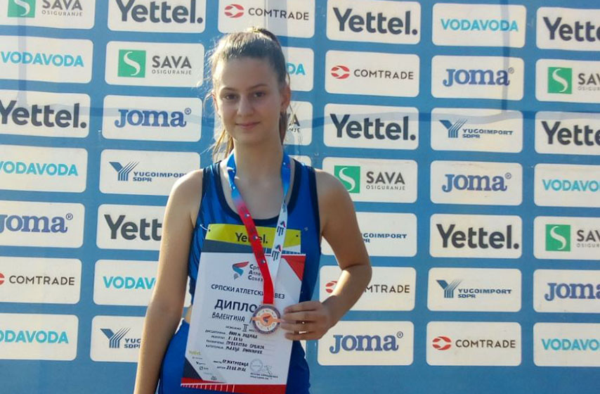 atletika, valentina mirkov, ak panonija, pancevo