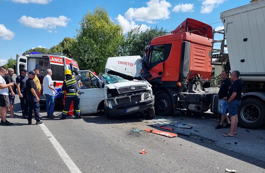 saobracajna nezgoda, banatsko novo selo