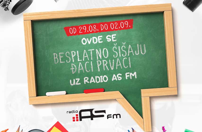 besplatno sisanje djaka prvaka, radio as fm