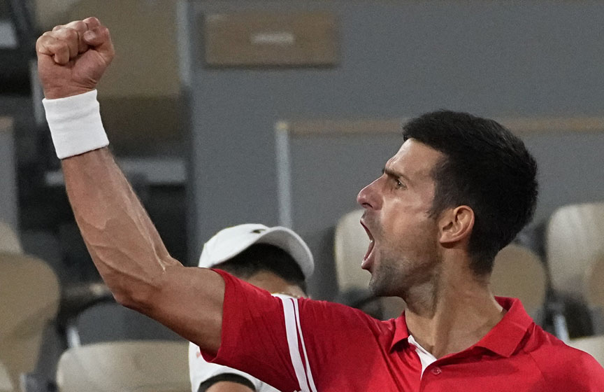 tenis, novak djokovic, roland garos