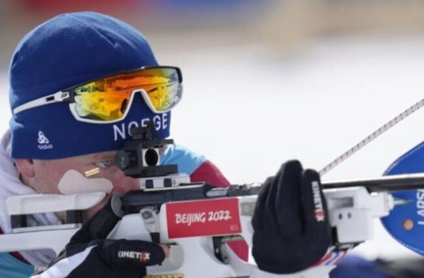 biatlon, norveska stafeta, zoi peking