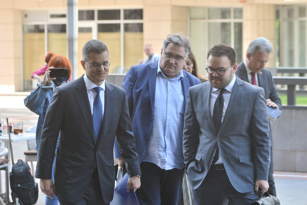 djordje vukadinovic, vuk jeremic, lidija martinovic, jovan jovanovic, pregovori o izbornim uslovima