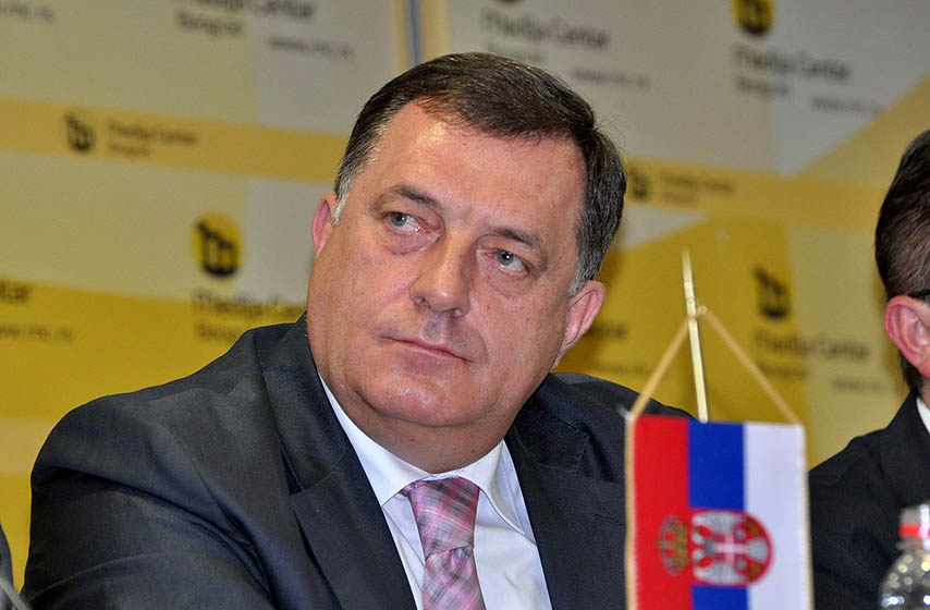 milorad dodik, poslanici ep, sankcije