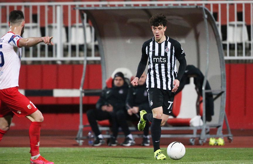 nemanja jovic, fk partizan