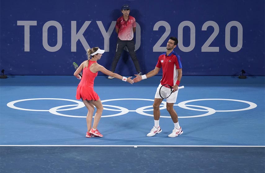 novak djokovic, nina stojanovic, tenis, olimpijske igre tokio