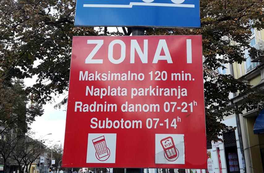 naplata parkinga u pancevu