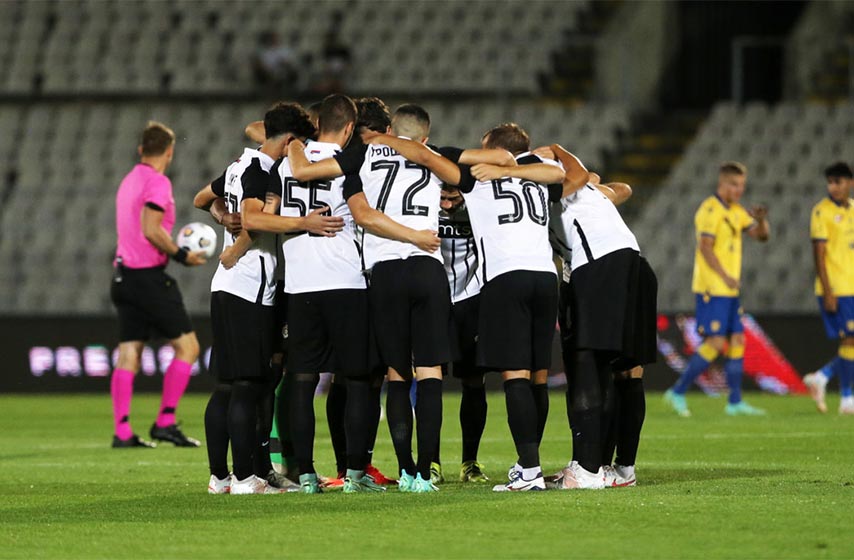 fk partizan, santa klara, liga konferencija, fudbal