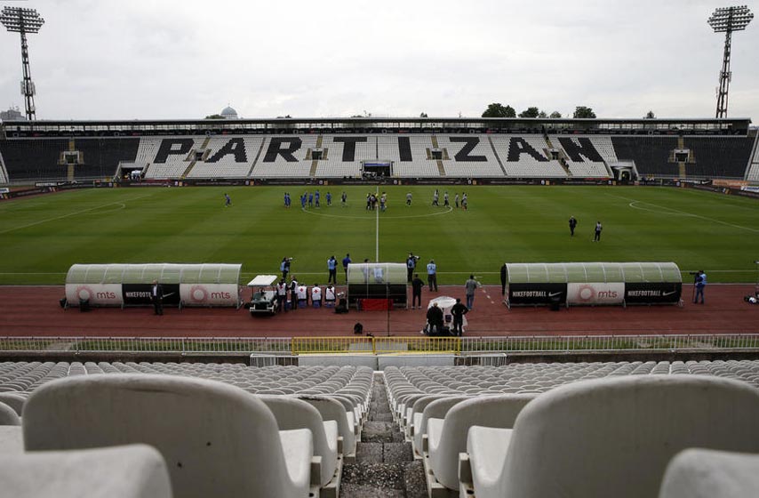 zvukovi za sansu i gol partizan, arena tv, fudbal, sport, fk partizan