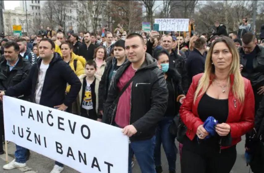 protest muzicara u beogradu