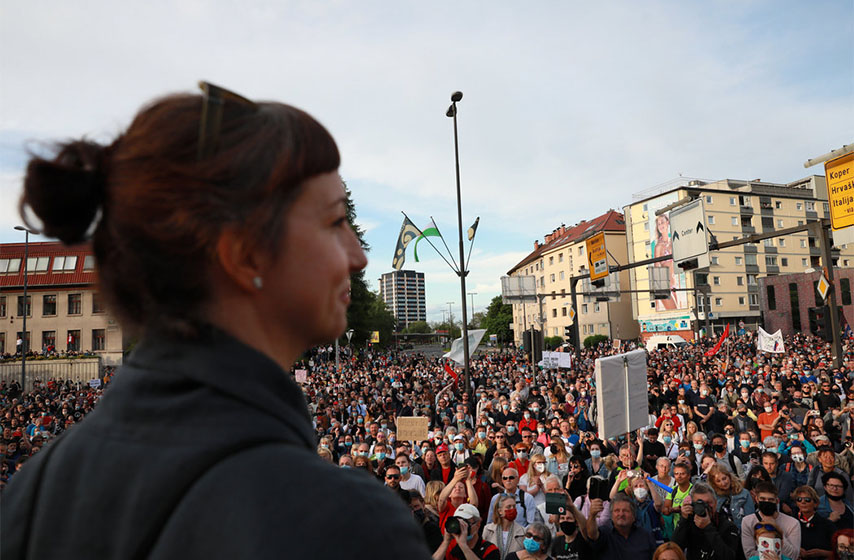 protest ljubljana, ljubljana, protest