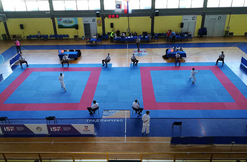 skolske sportske igre karate, pancevo