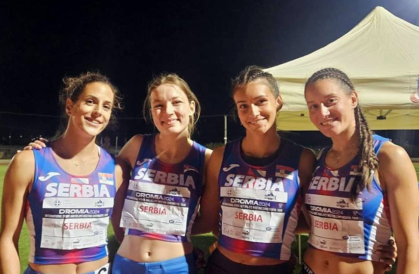 Stafeta 4x100m Srbija 2