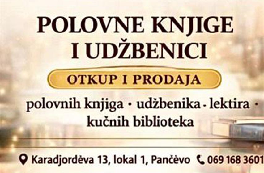 POLOVNE KNJIGE I UDŽBENICI