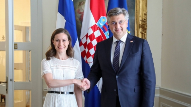 andrej plenkovic, zoran milanovic, nato, hrvatska