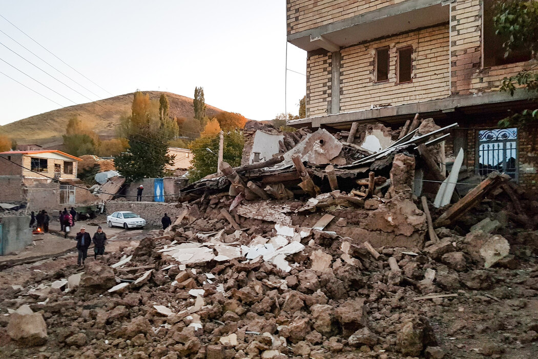 iran, zemljotres