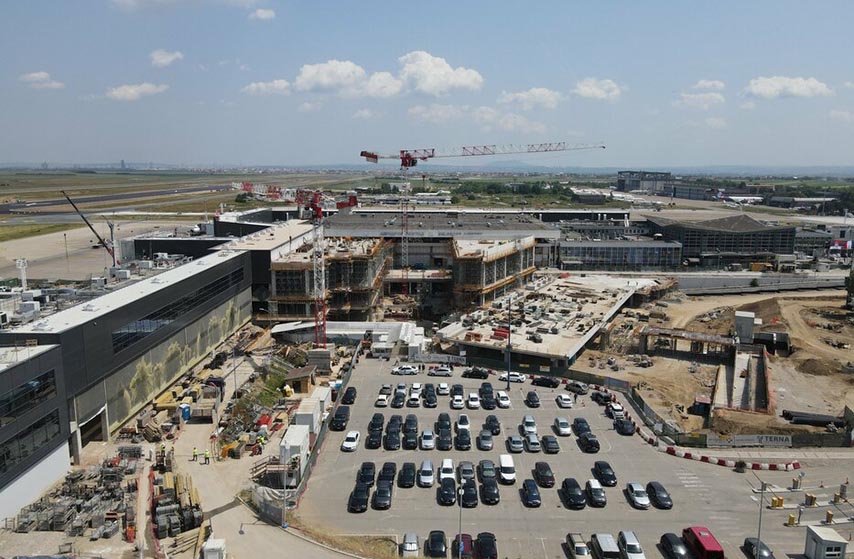 aerodrom nikola tesla, vazduhoplovni hab, istočna evropa
