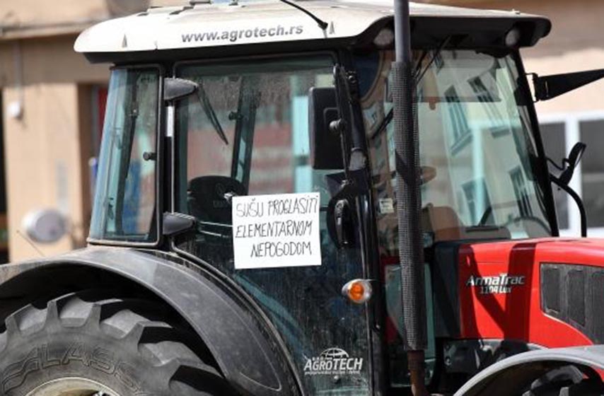 poljoprivrednici, protest