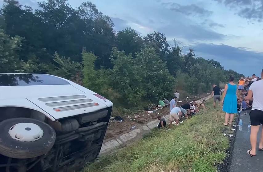 bugarska, udes, autobus iz srbije