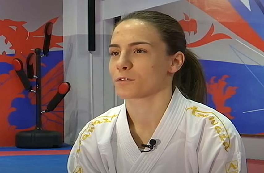 jovana prekovic, karate