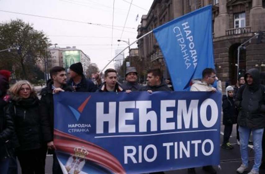 protest, seos, rio tinto