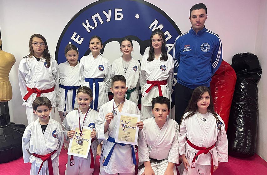 borilacki sportovi, karate klub mladost, pancevo