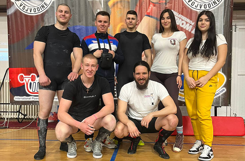 kdt dinamo, pancevo, powerlifting