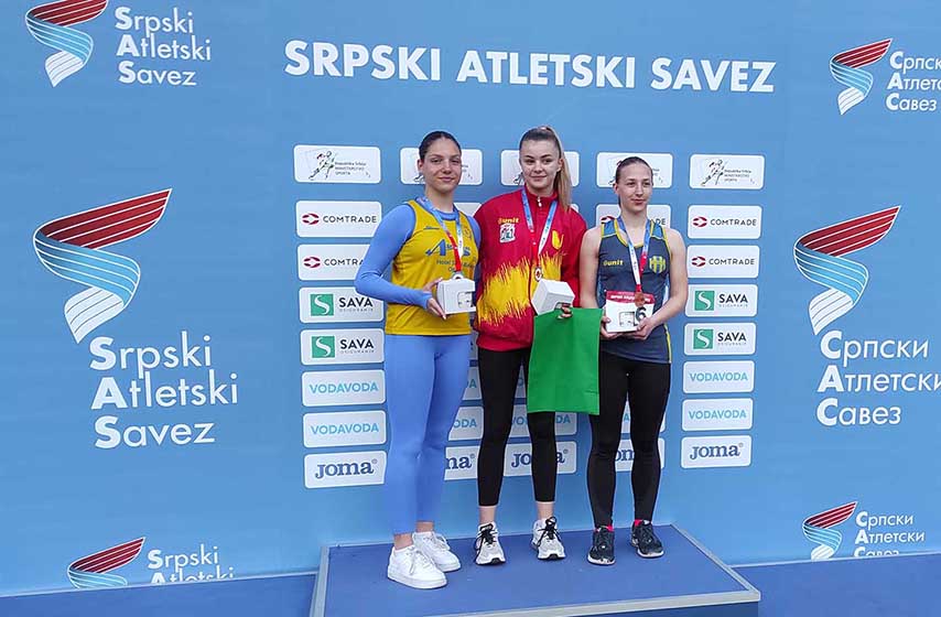 opovo, atletika, ivona stamenovic, bacanje koplja, pancevo