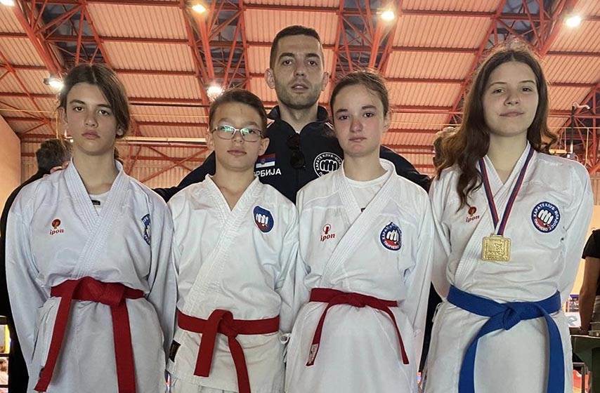 karate klub mladost, pancevo, karate, zlatni pojas, cacak