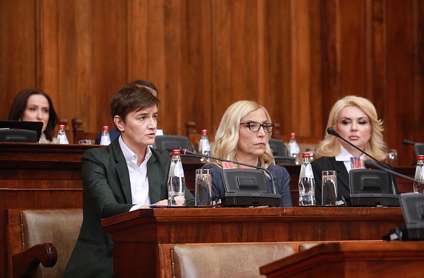 ana brnabic, srbija protiv nasilja, subota, miting