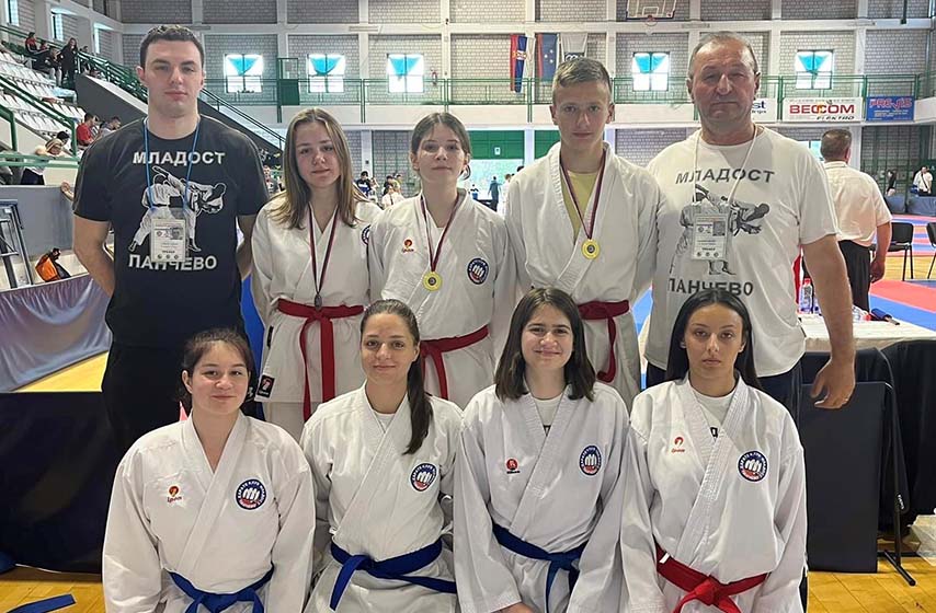 karate klub mladost, pancevo, karate