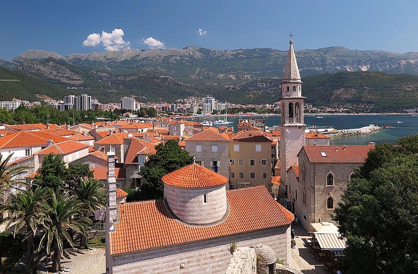 budva, starti grad, kupaci kostim