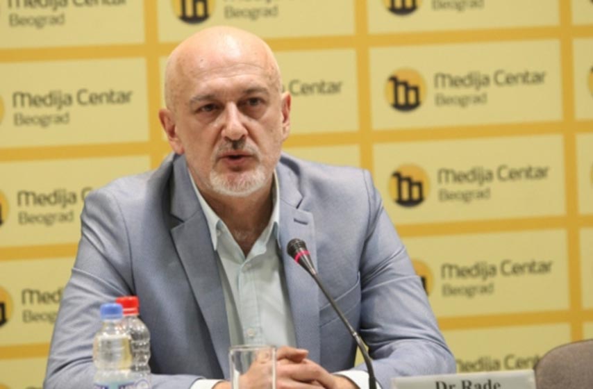 rade panic, zdravstvene ustanove, srbija, miting sns