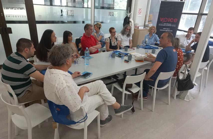ndnv, nezavisno drustvo novinara vojvodine, poverenik, pancevo