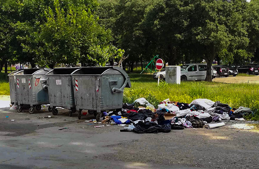 održavanje čistoće, Pančevo, nesavesni građani, JKP Higijena, propusti, smeće, nedovoljan broj radnika, neodgovornost, kritika, prljavština.